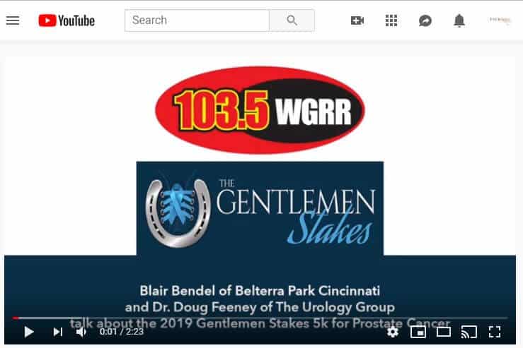 WGRR – Dr. Doug Feeney talks about the 2019 Gentlemen Stakes