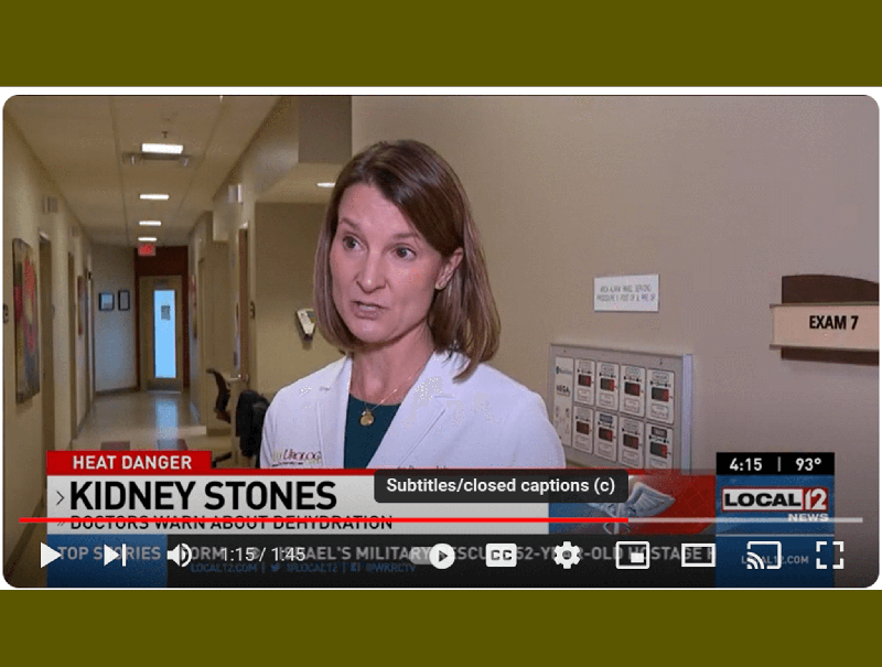 Kidney Stones and Summertime – Dr. Roedersheimer Explains the Connection